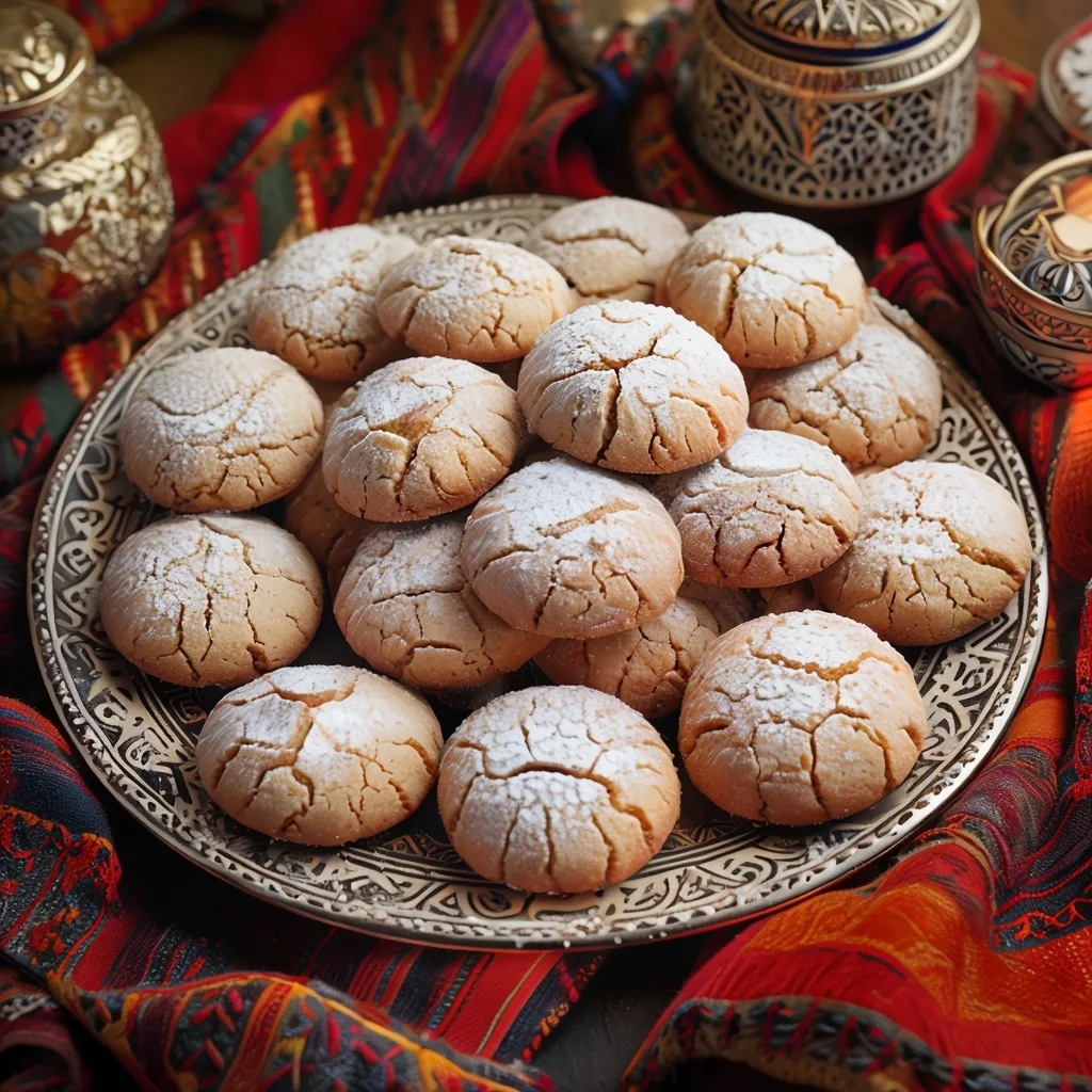 Ghriba: Delightful Moroccan Almond Cookies Recipe - mediterraneangroves